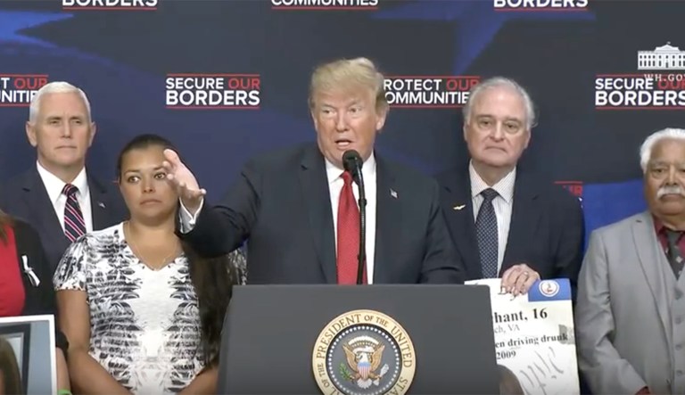 CNN, MSNBC cut away from Trump event with victims of illegal immigrant violence to talk about family separation