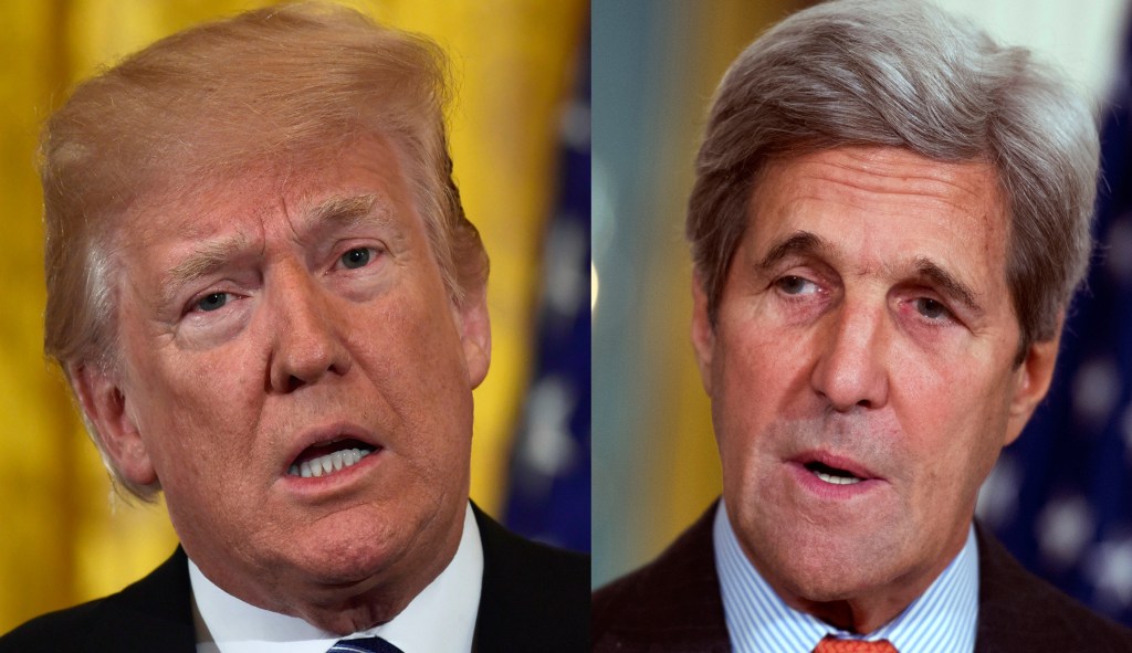 Trump: John Kerry ‘violated the Logan Act’ and ‘should be prosecuted’