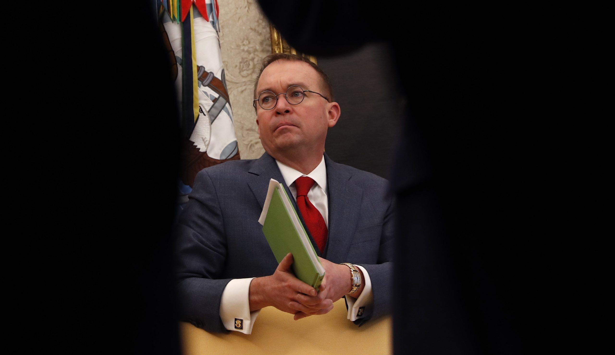 White House close to exposing Trump schedule leaker, Mick Mulvaney says
