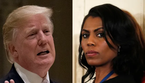 Trump trolls Omarosa with video of her praising him