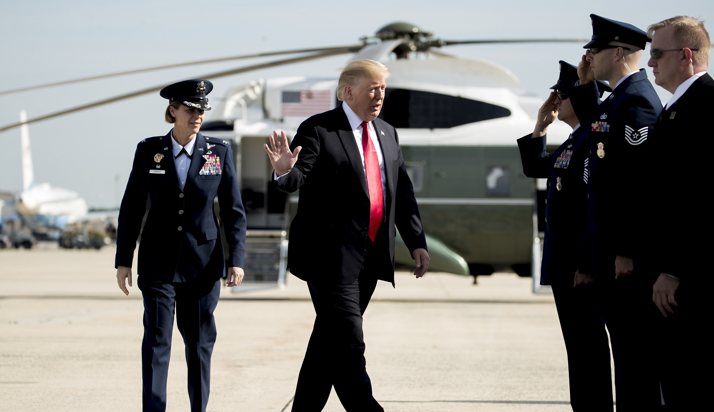 ‘I was not involved’: Trump says he knew nothing about USS John McCain order