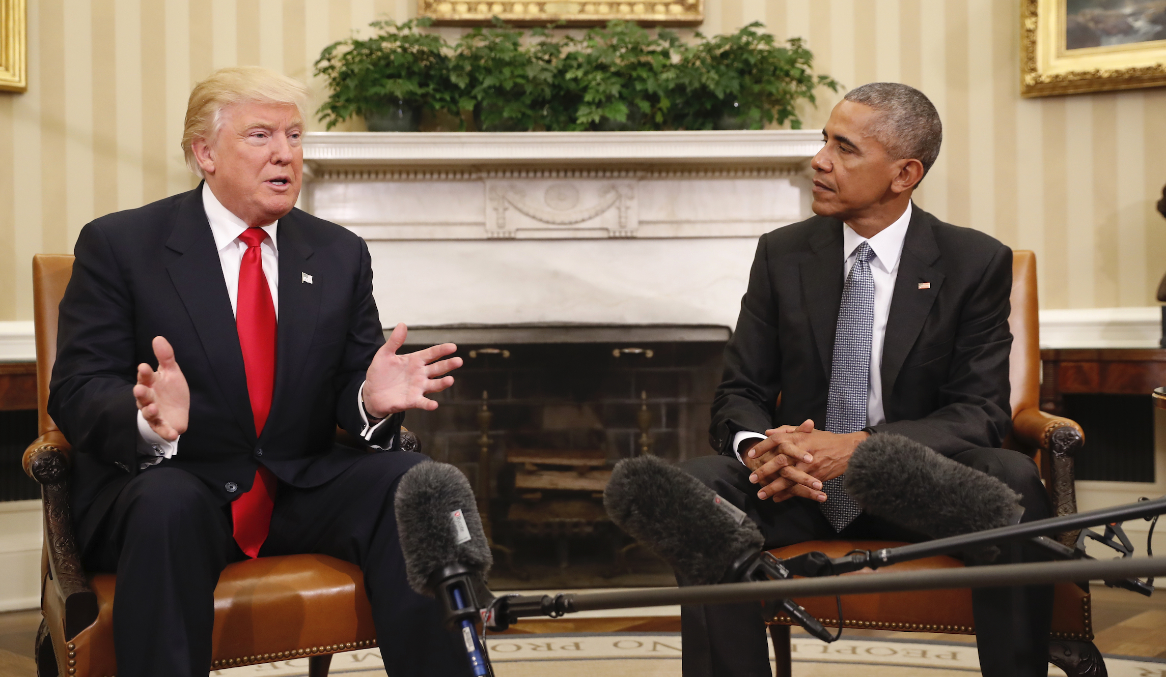 Trump ties Obama as most admired man