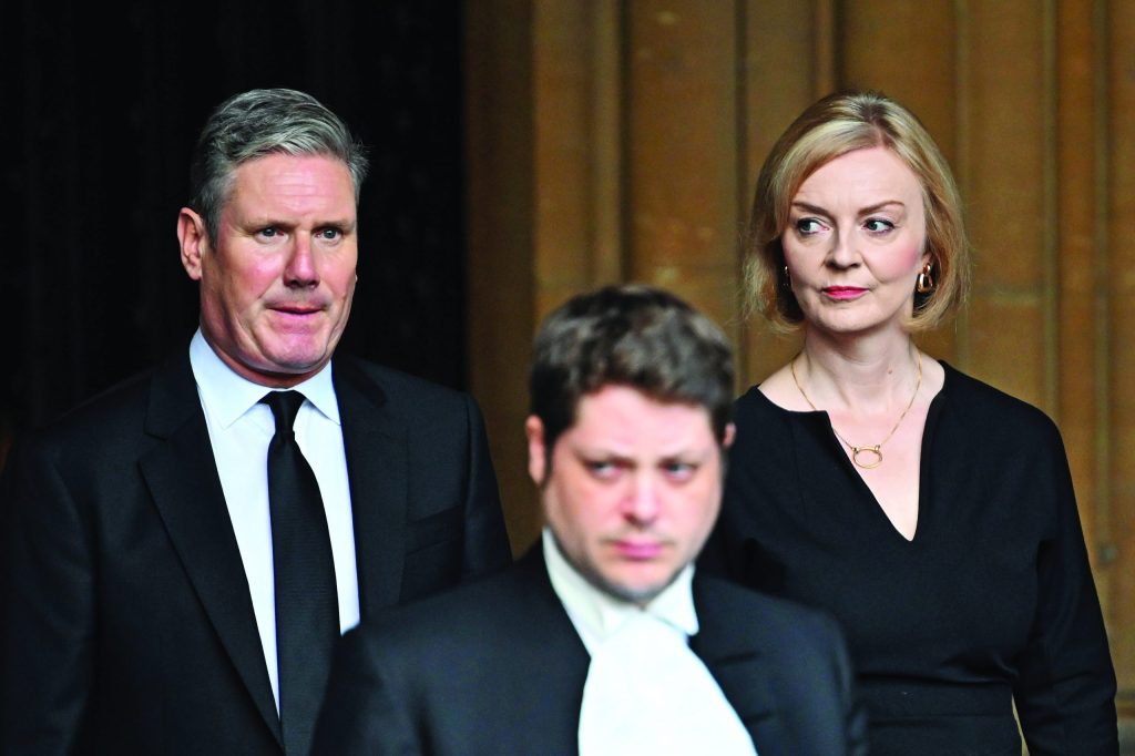 Britain’s changing of the guard