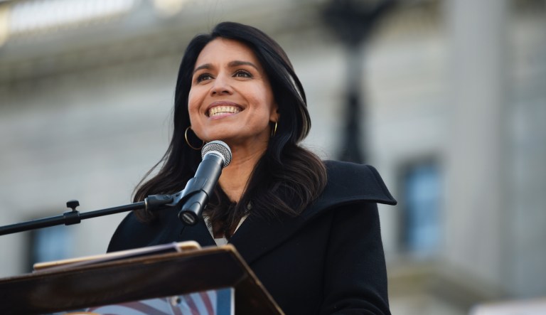 ‘Present’ impeachment vote follows Tulsi Gabbard on campaign trail