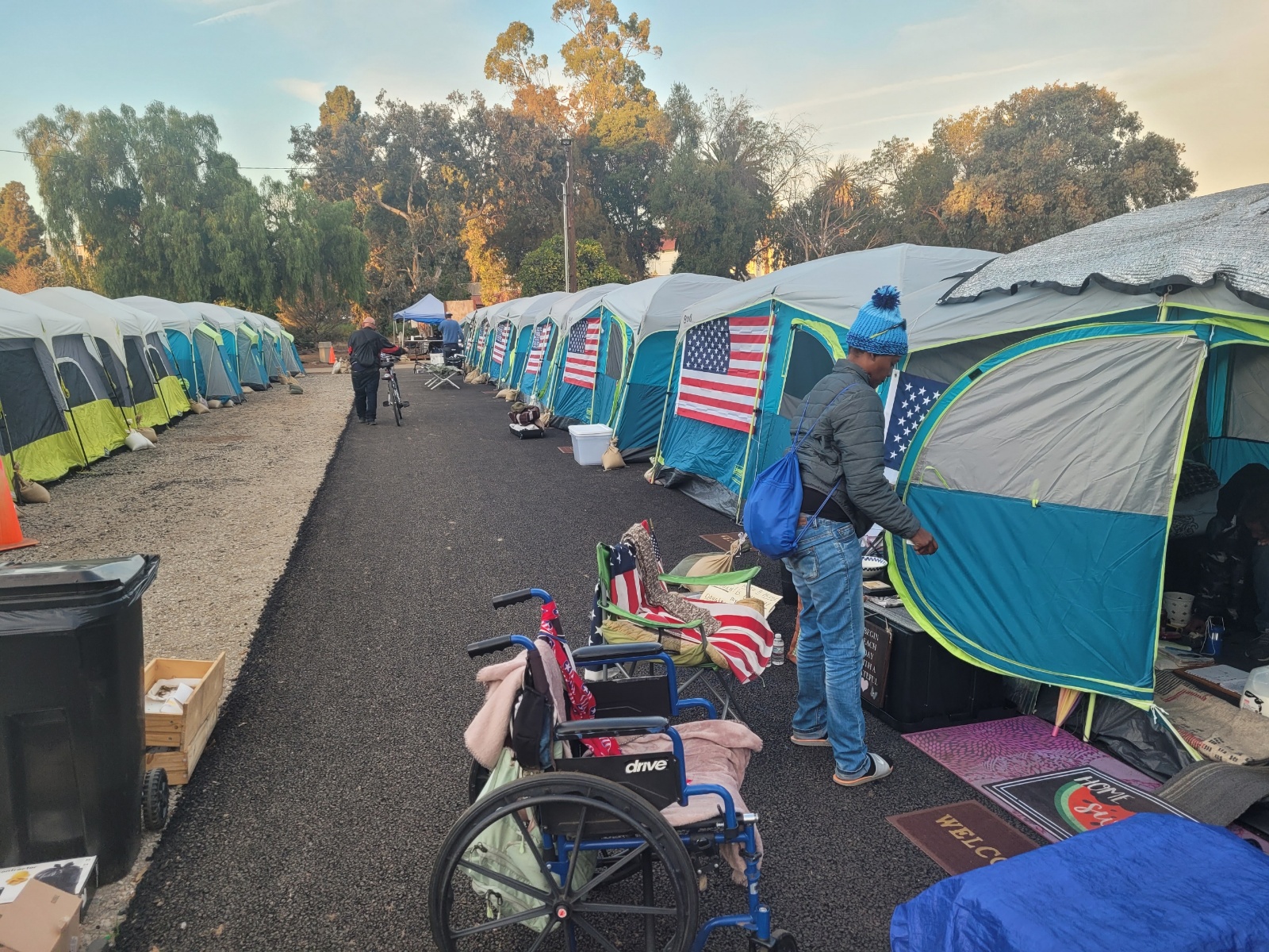 Veteran tents inside the LA VA property.jpeg