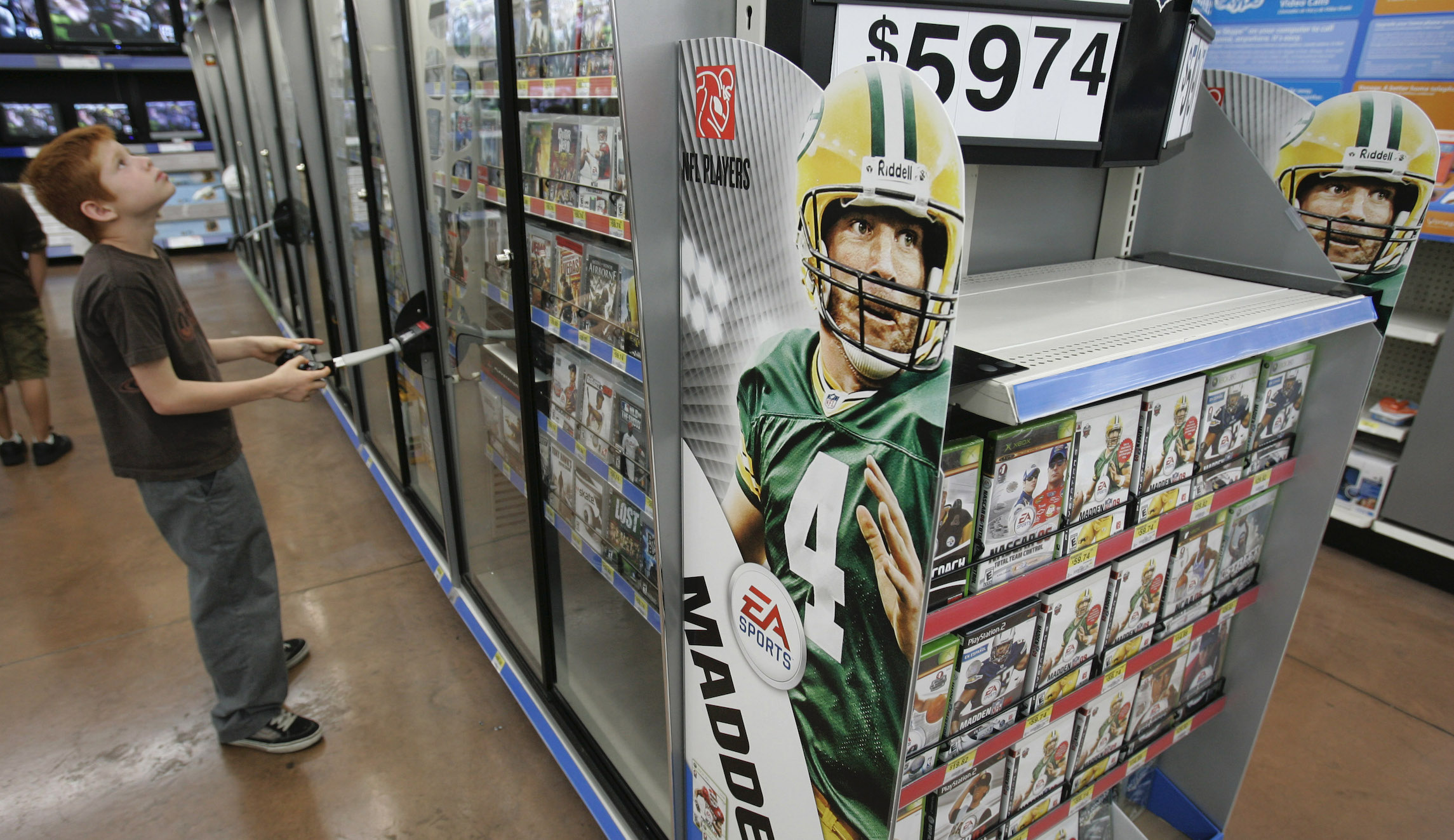 Walmart orders all violent video game signs to be removed from its stores