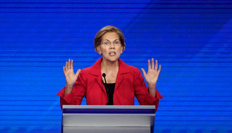 Elizabeth Warren.