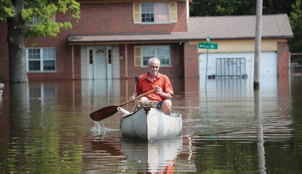 Disaster relief passes after border funding dropped