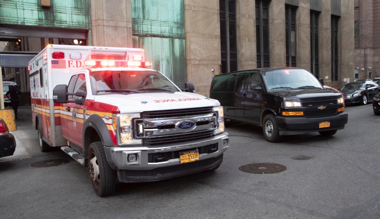 Harvey Weinstein taken to hospital on way to prison