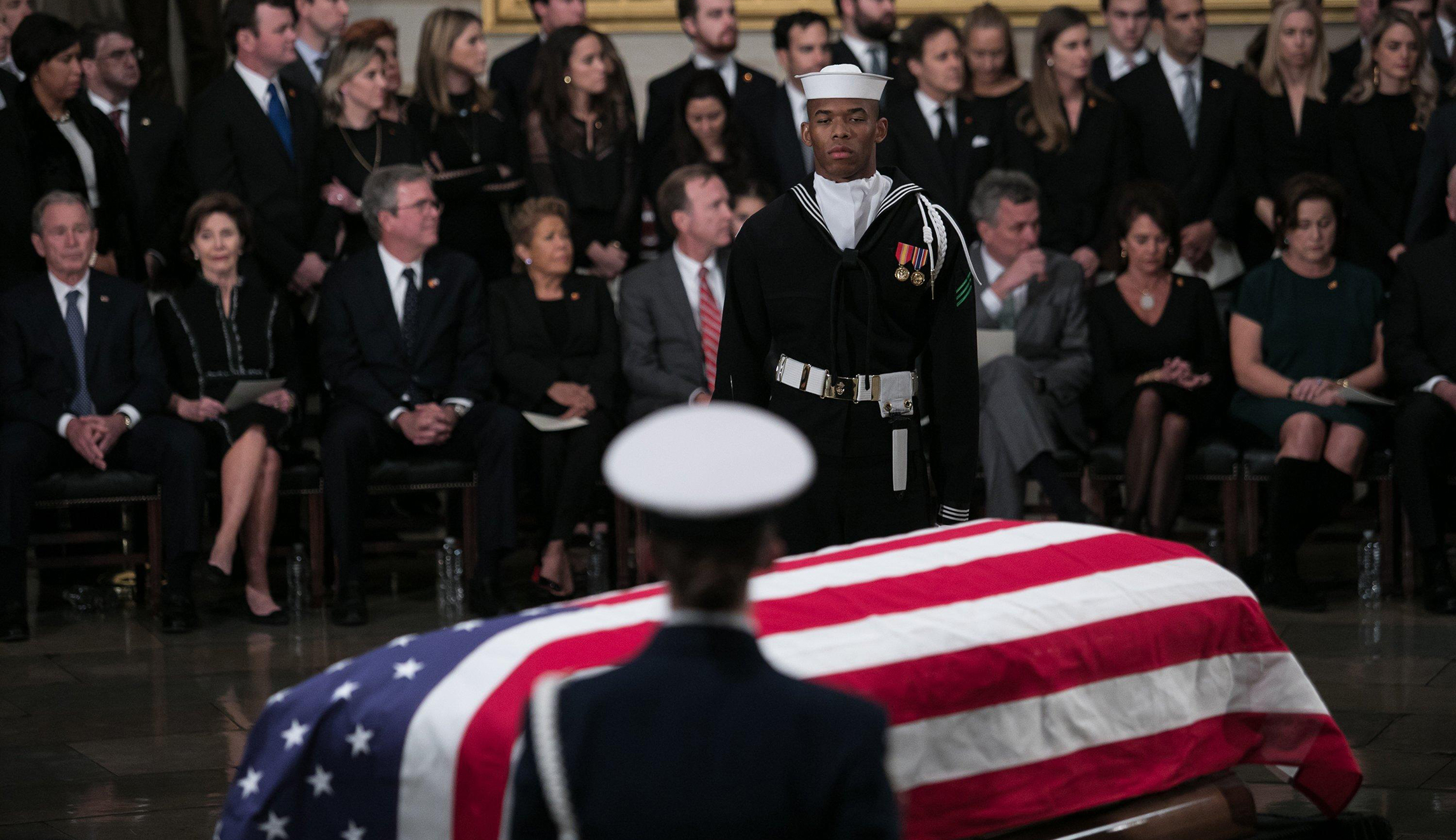 George H.W. Bush remembered in Washington