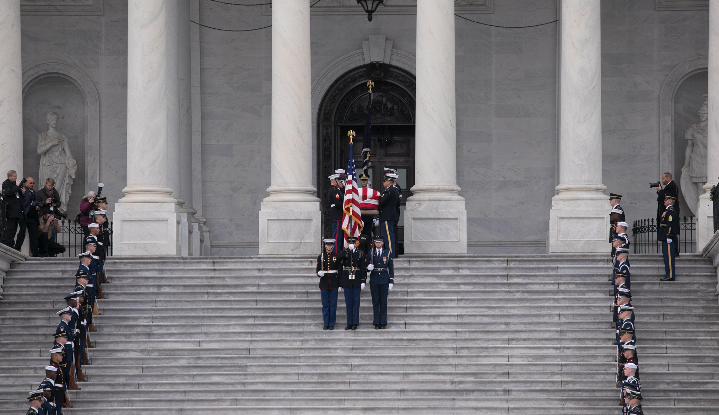 George H.W. Bush remembered in Washington