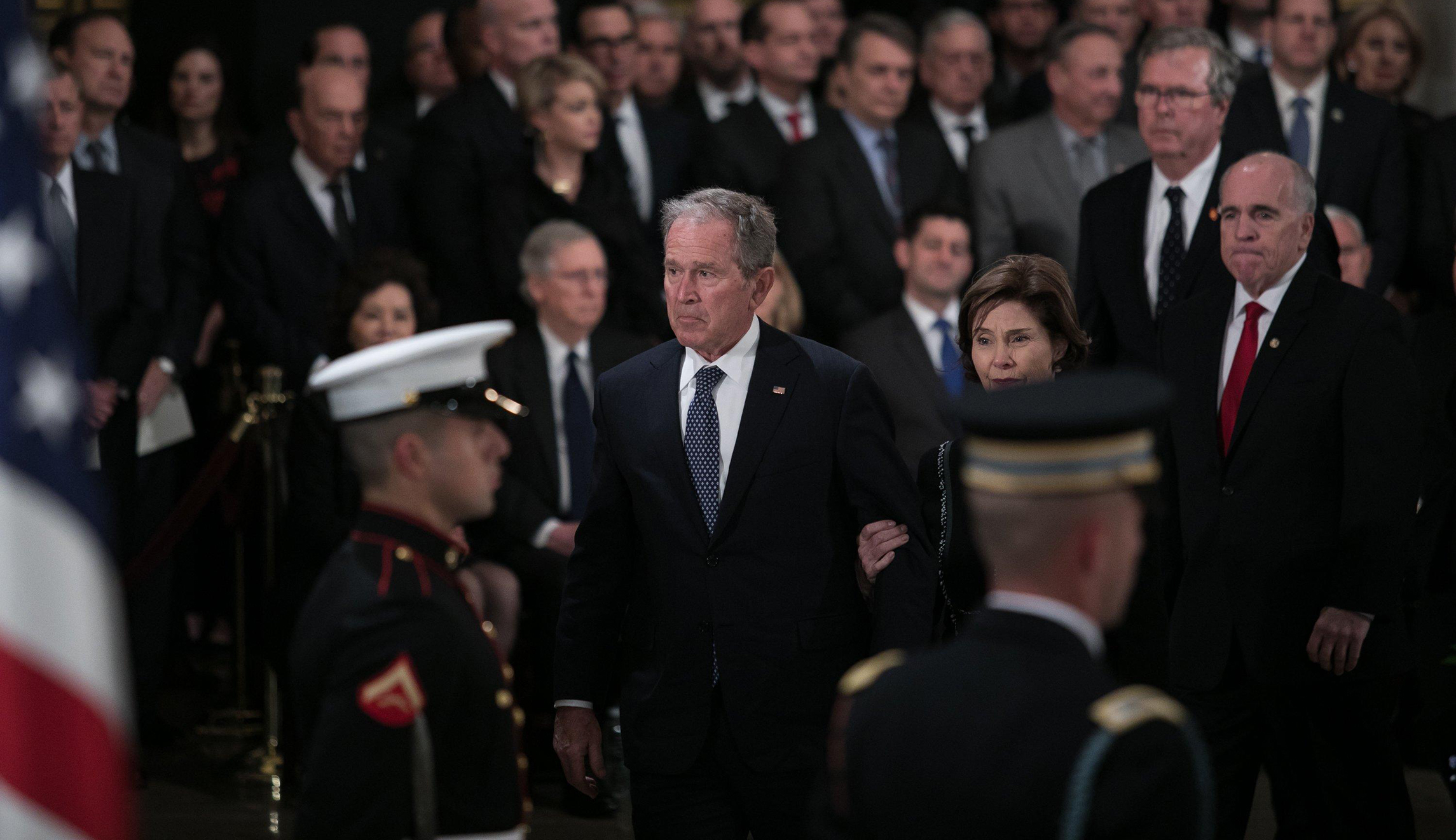 George H.W. Bush remembered in Washington