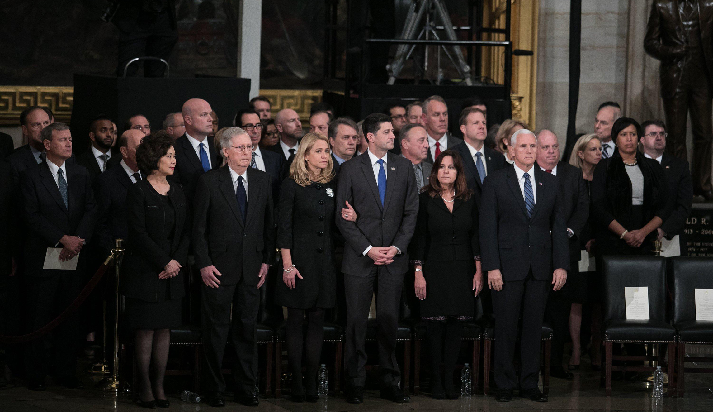 George H.W. Bush remembered in Washington