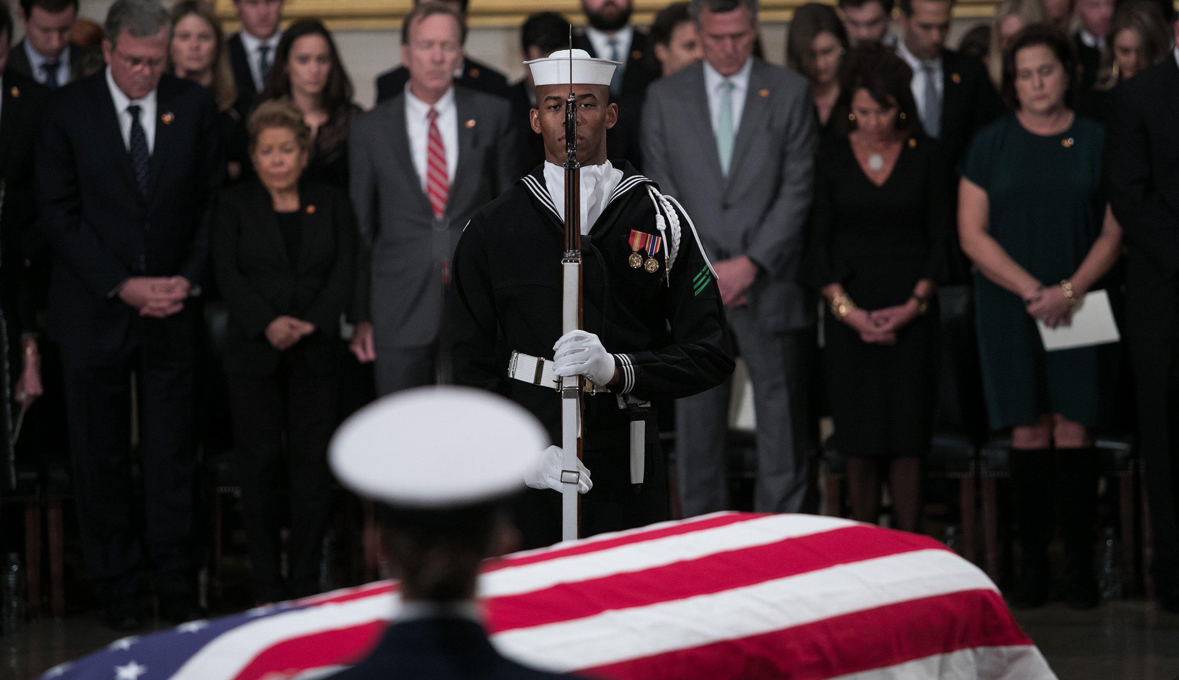 George H.W. Bush remembered in Washington