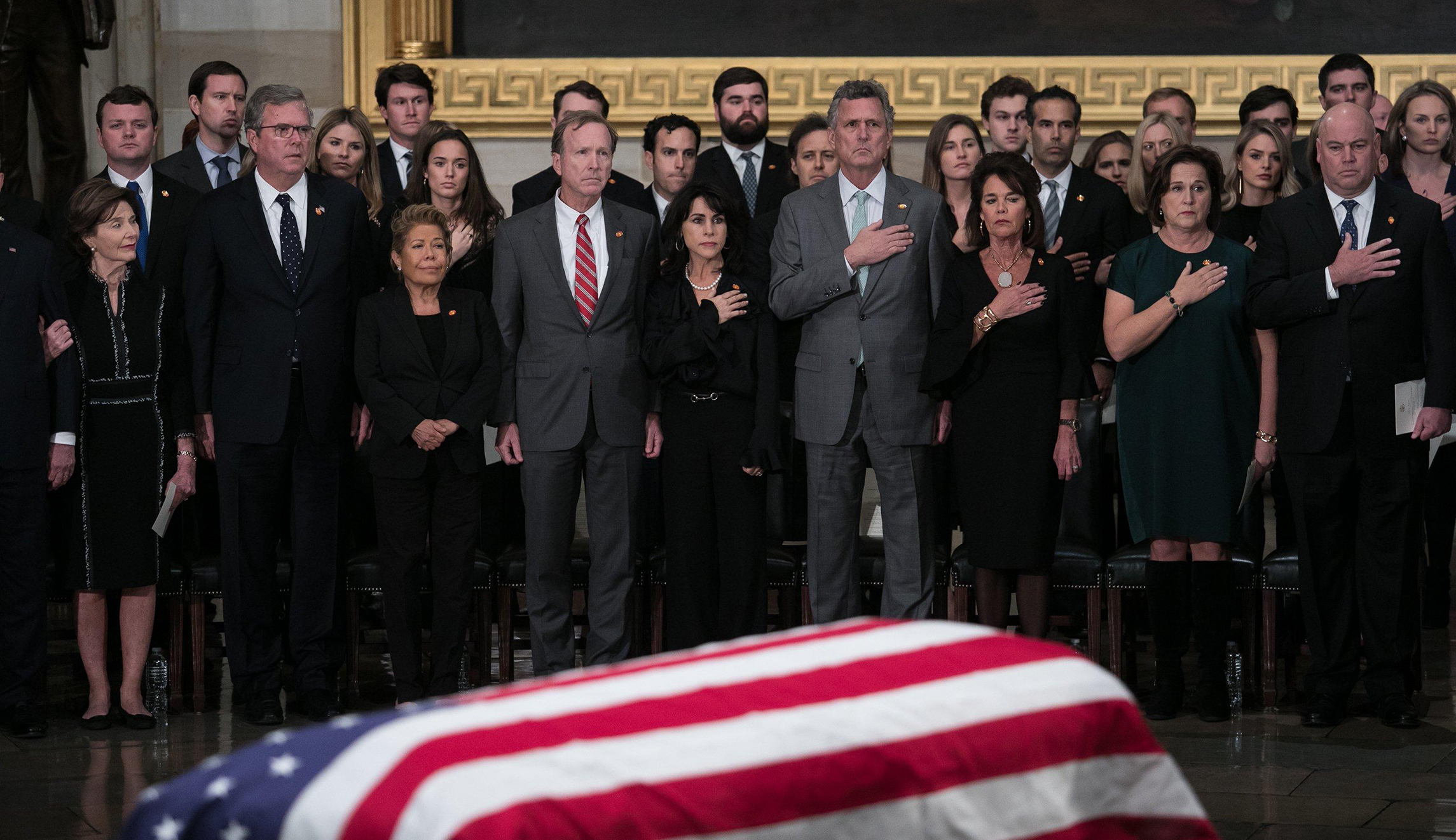 George H.W. Bush remembered in Washington