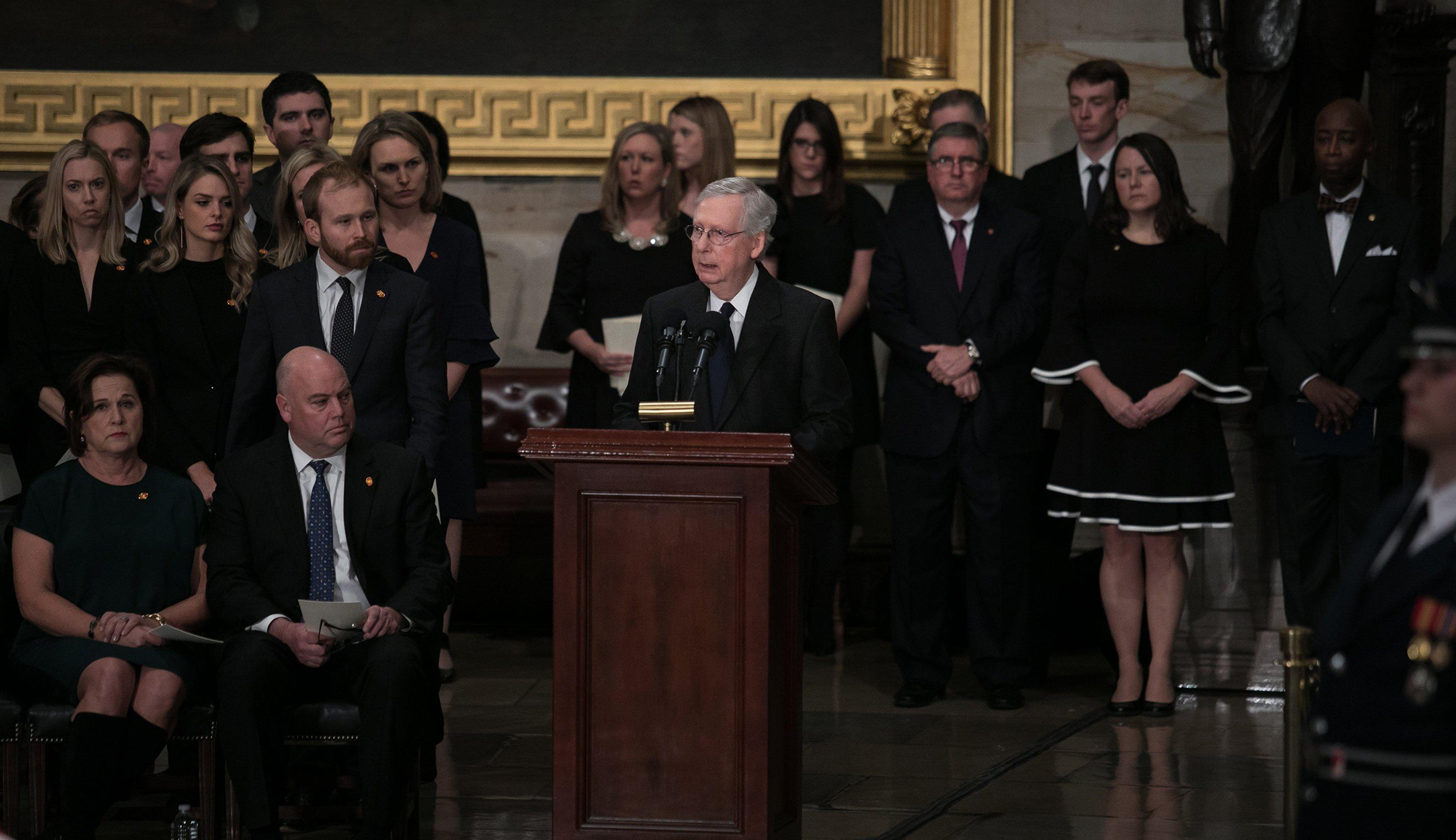 George H.W. Bush remembered in Washington