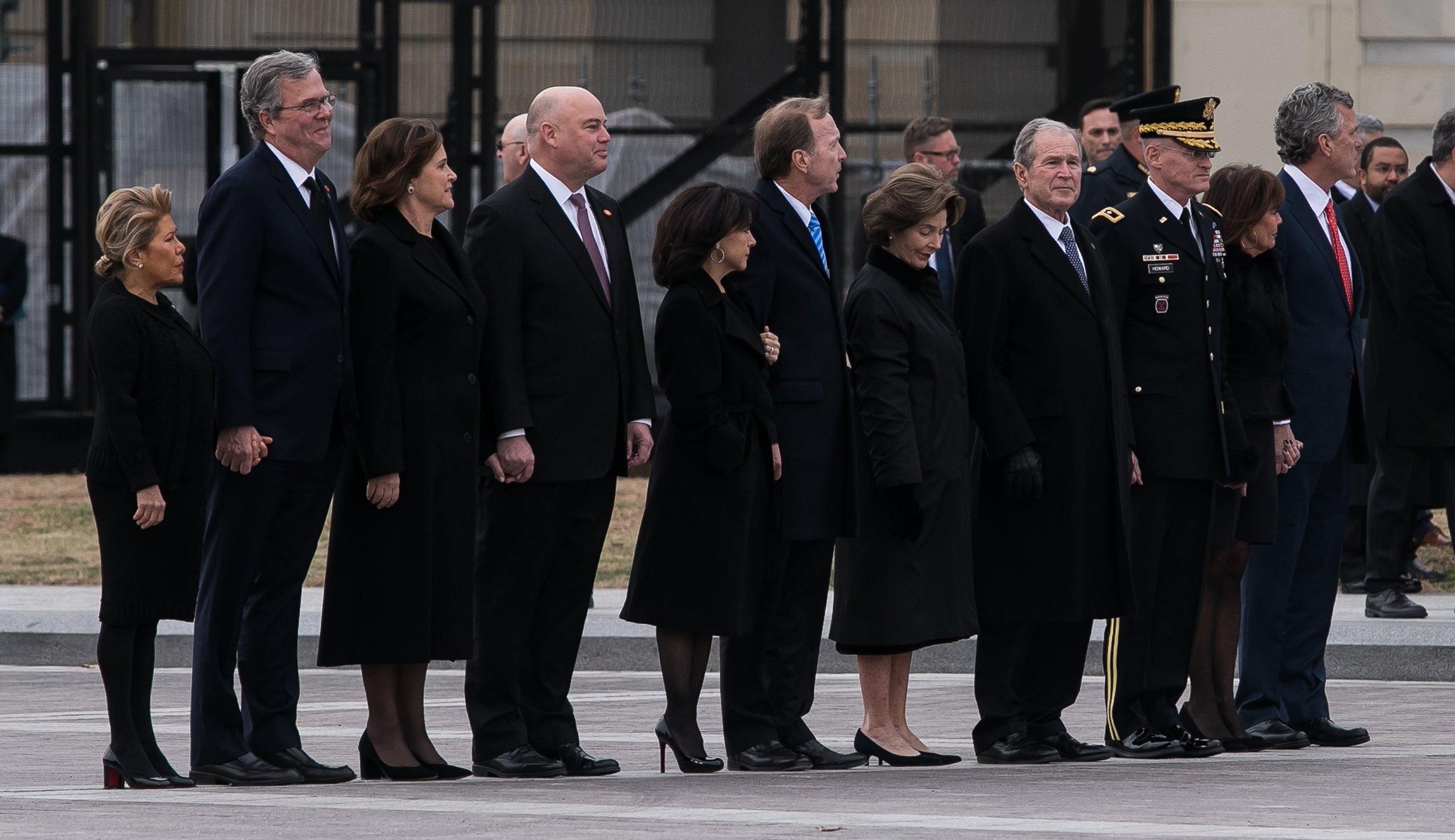 George H.W. Bush remembered in Washington