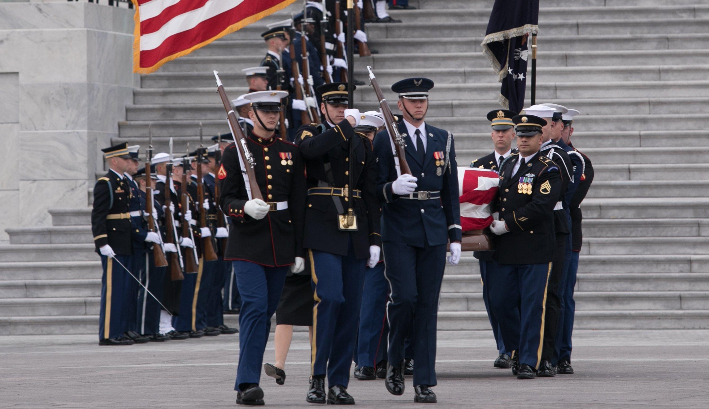 George H.W. Bush remembered in Washington