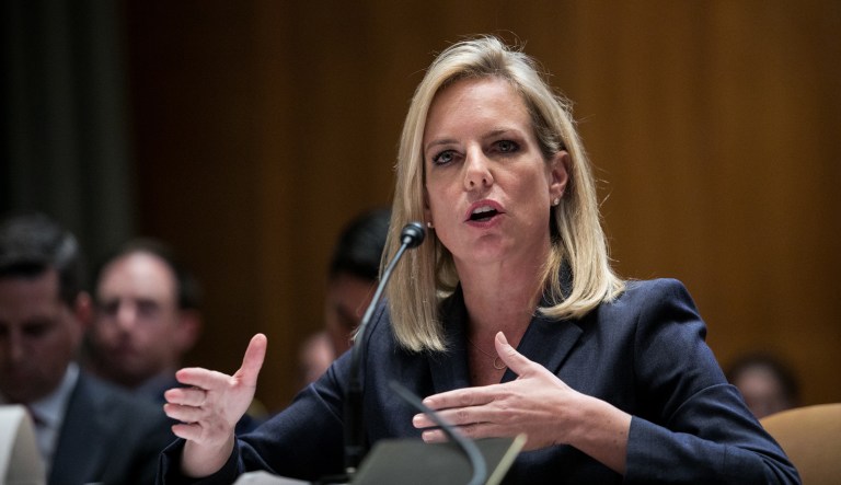 Trump accused of being ‘verbally and emotionally abusive’ towards Kirstjen Nielsen