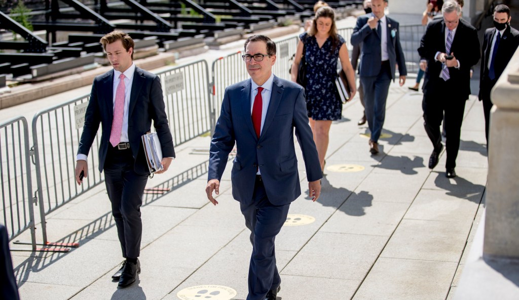 White House upbeat on relief bill and economy