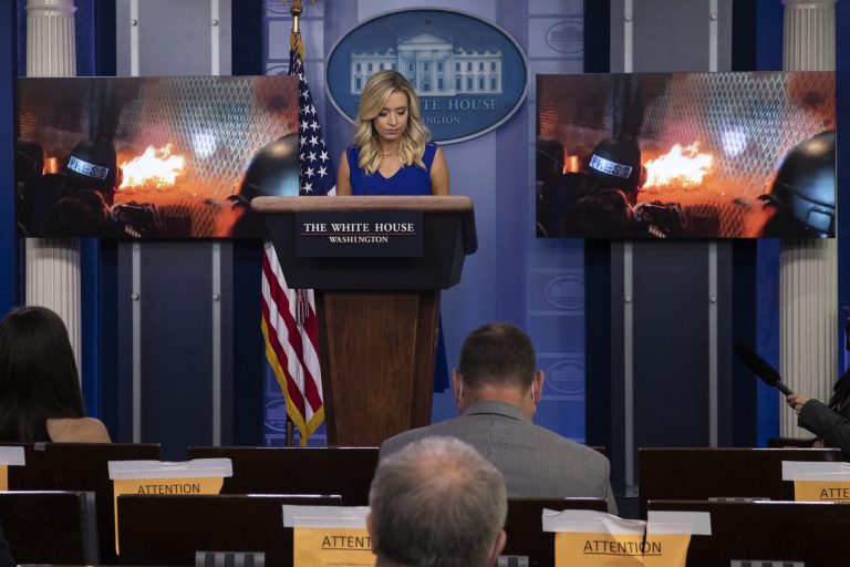 Graphic video of Portland riots prompts Fox to cut away from White House briefing