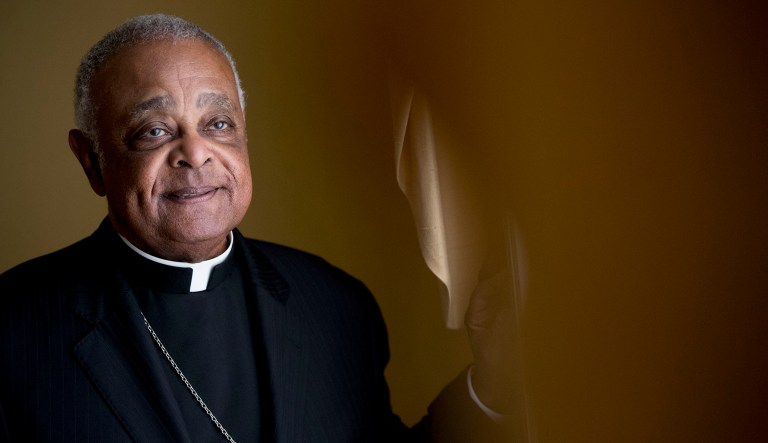 Wilton Gregory is the the first African American in charge of the Archdiocese of Washington.