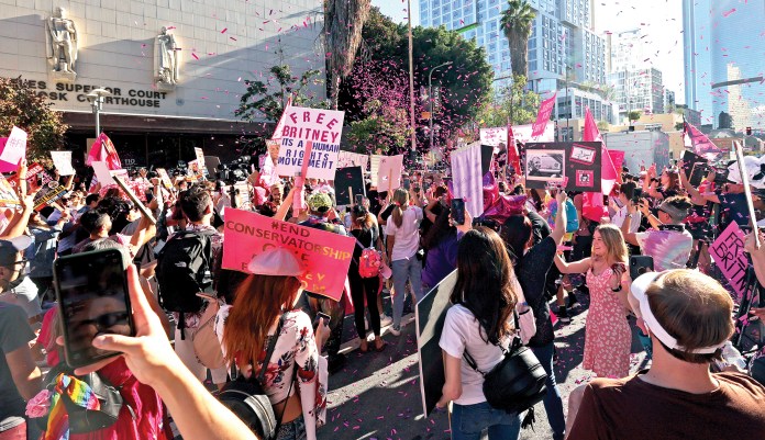 Britney is free