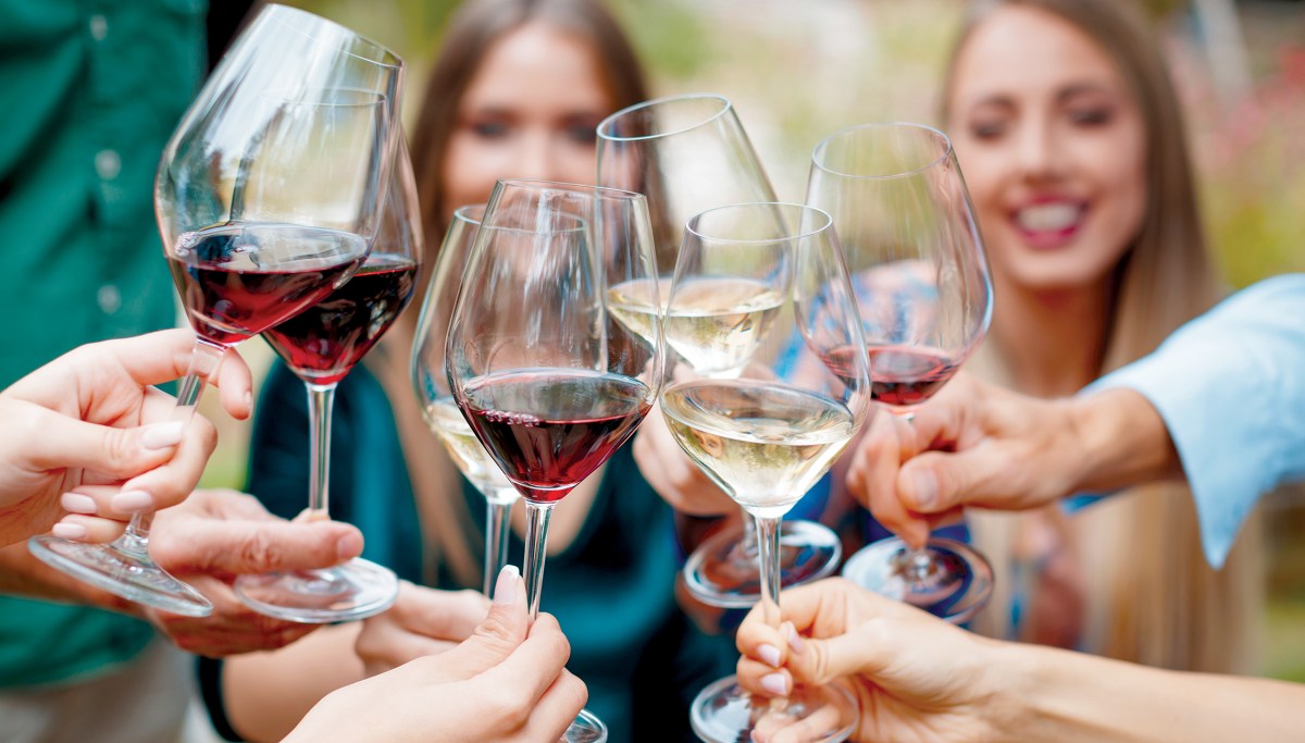 Cover image for Skip the wellness maxing and have some wine