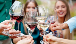 Skip the wellness maxing and have some wine