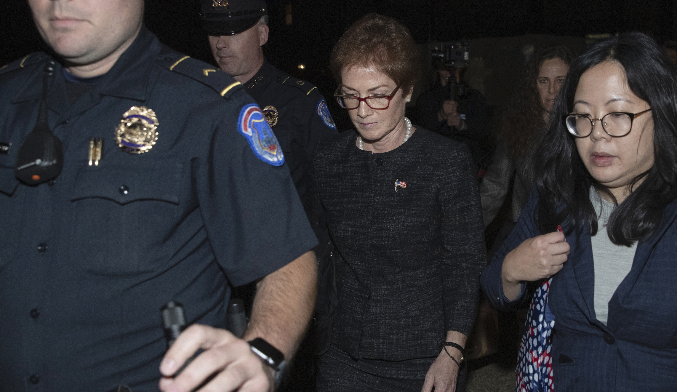 Marie Yovanovitch testimony confirms Trump had no reason to oust her