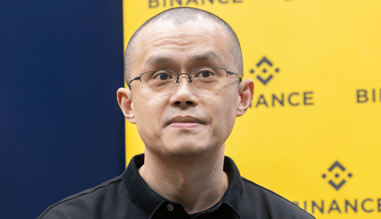 Changpeng Zhao, the founder and CEO of Binance, is seen at a June 16, 2022, event in Paris.