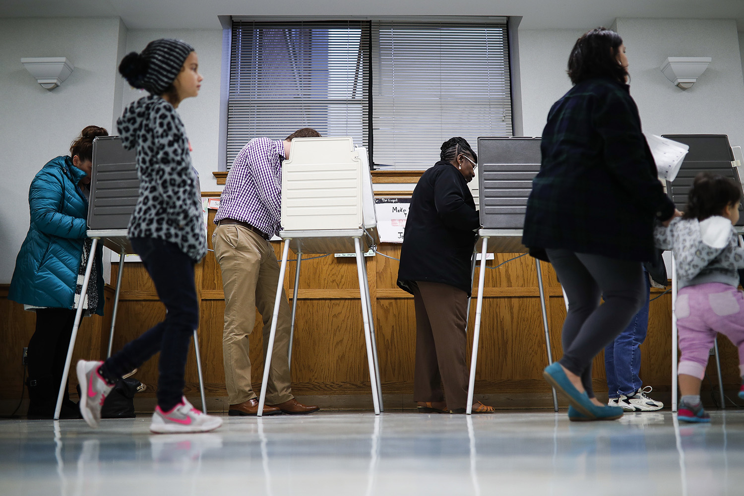 Most voters describe themselves as angry, depressed and sad