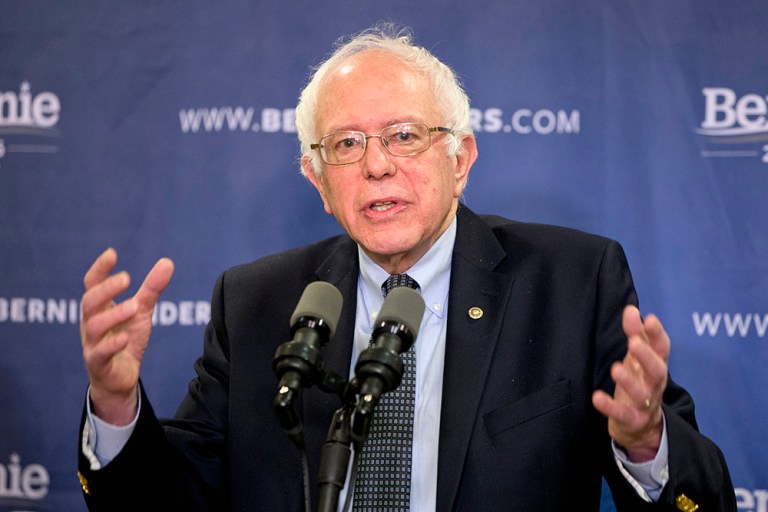 Among the projections that Friedman made for Sanders' ambitious progressive agenda were 5.3 percent annual economic growth, soaring incomes, and collapsing poverty. (AP Photo/Jacquelyn Martin)