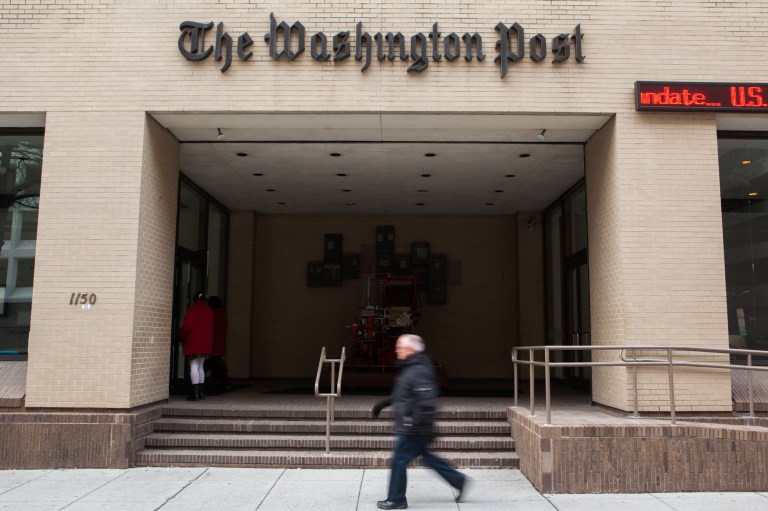 Amazon.com founder Jeff Bezos is buying the Washington Post and other newspapers for $250 million. (Examiner File/Graeme Jennings)