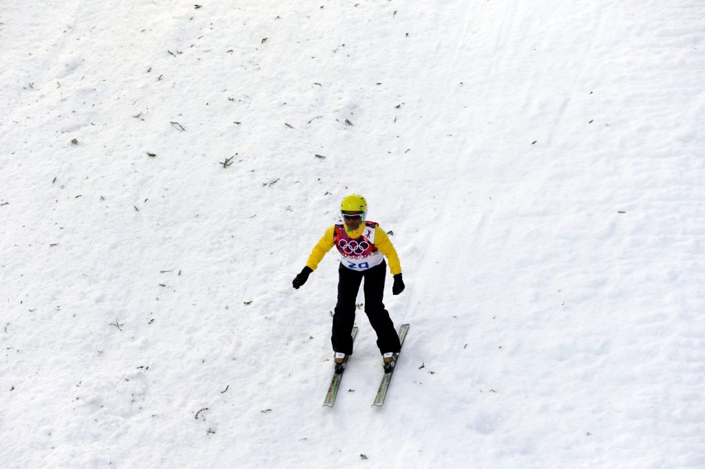 SOCHI SCENE: Dirty snow