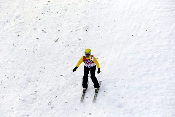 SOCHI SCENE: Dirty snow