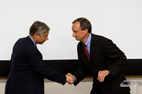 US deficit dominates as Upton, Hoogendyk debate