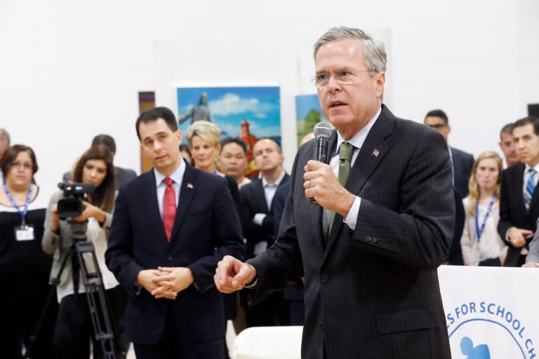 After a subpar debate performance 12 days ago in Colorado, BushÂ needs to have a good night in Wisconsin to quell the doubters and keep his supporters from jumping ship.Â (AP Photo/Morry Gash)