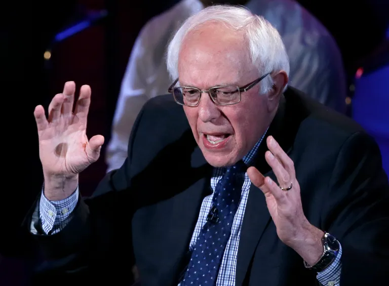 Sen. Bernie Sanders, I-Vt, has picked up the endorsement of liberal magazine The Nation. (AP Photo/Charlie Neibergall)
