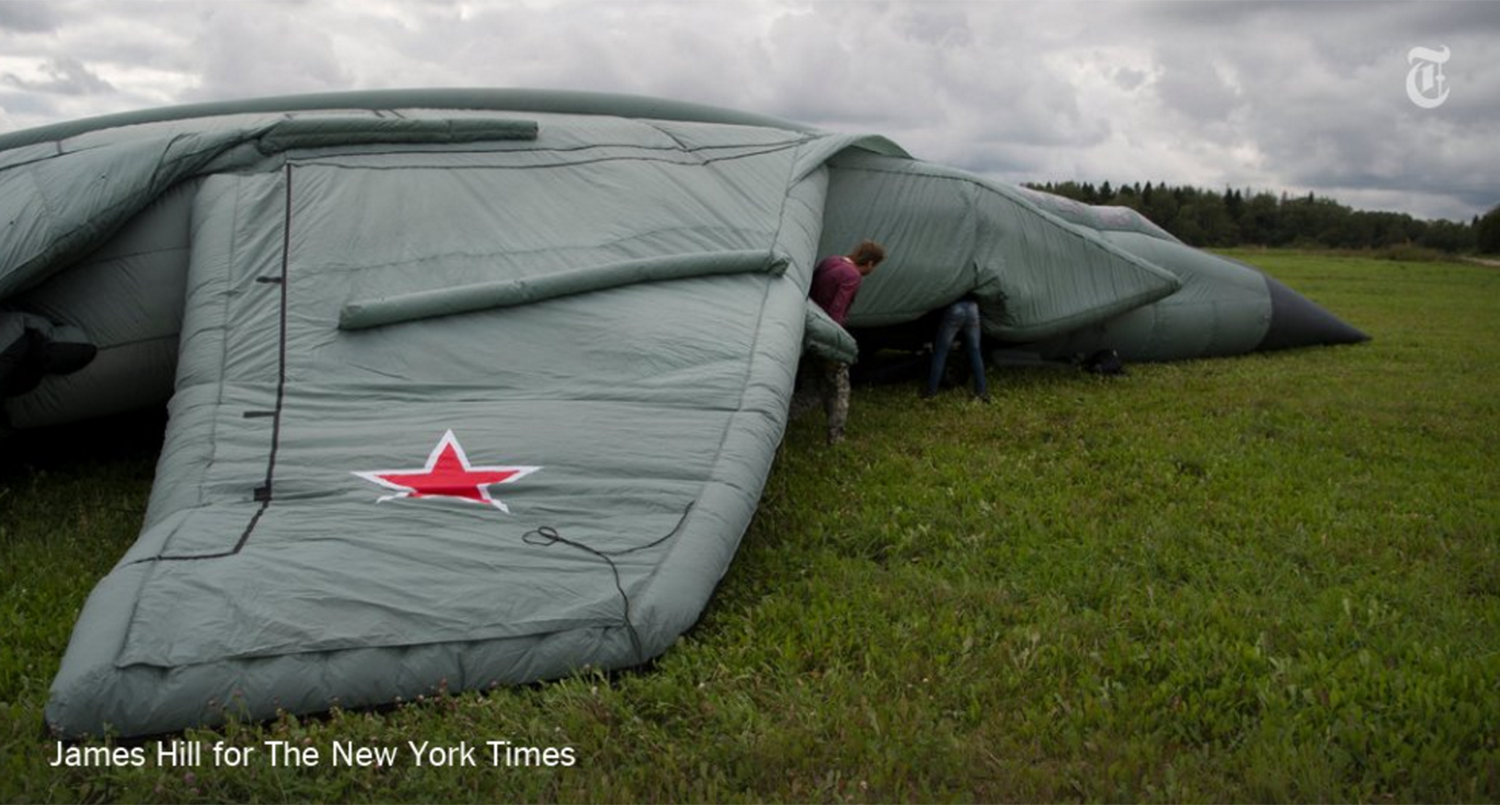 Report: Russia building a decoy balloon military