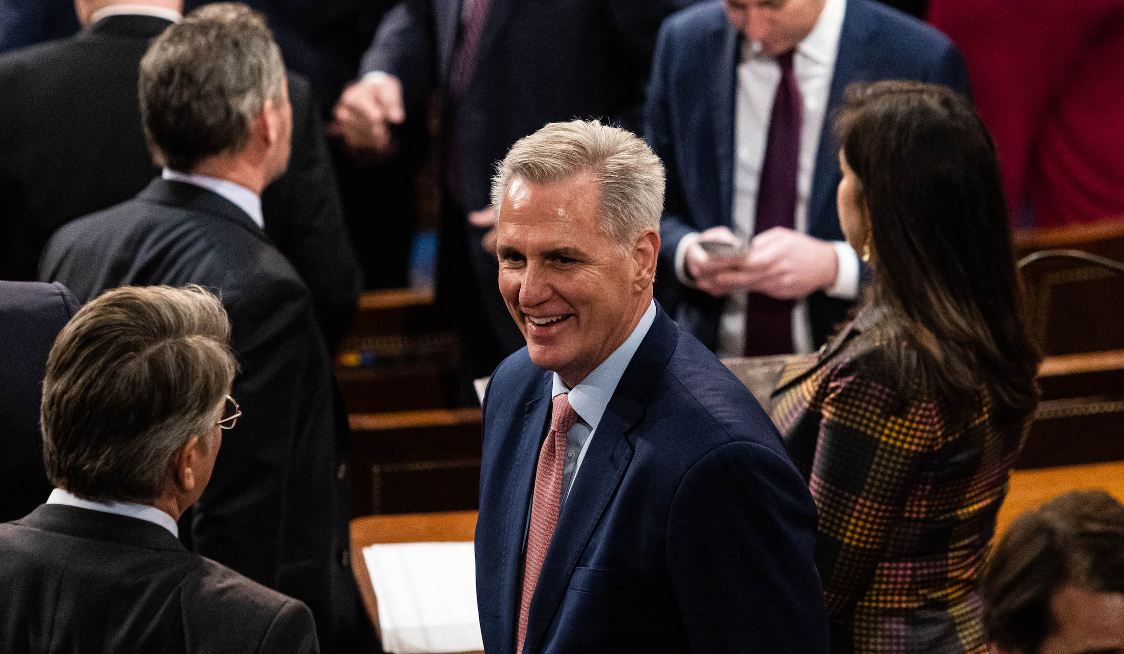 Kevin McCarthy says speaker vote could last for ‘days’ after historic defeat