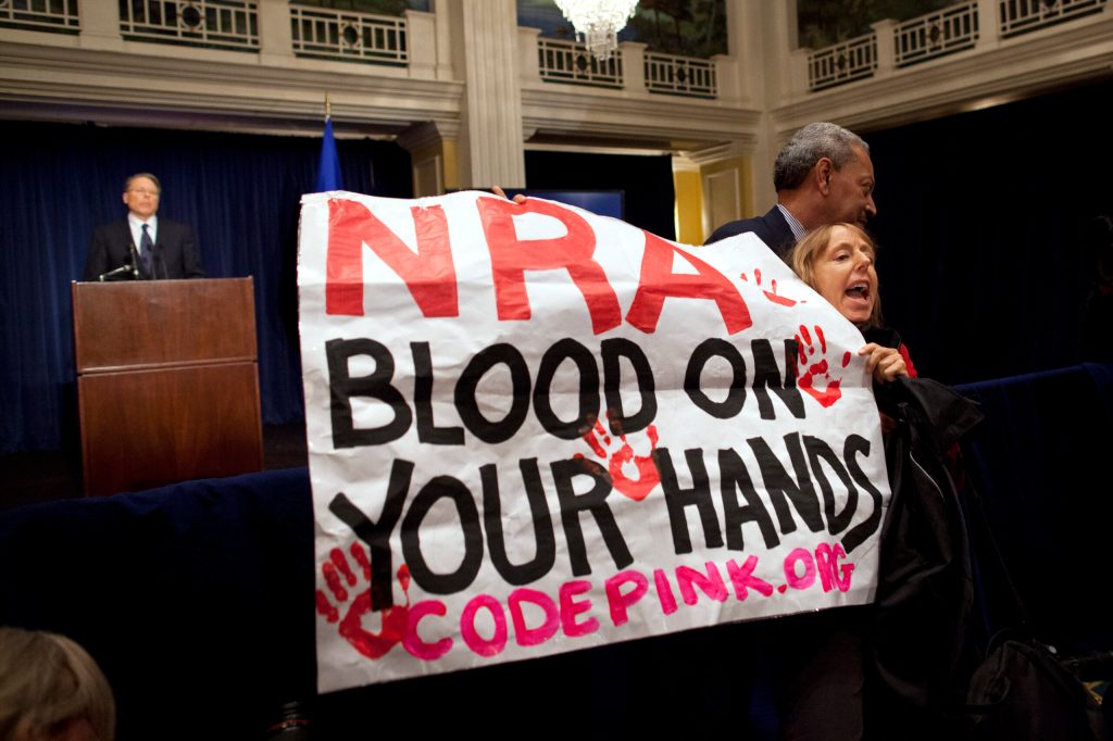 NRA wants armed security guards at every school