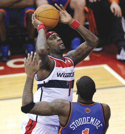 For Wizards’ Blatche, just a lot of noise