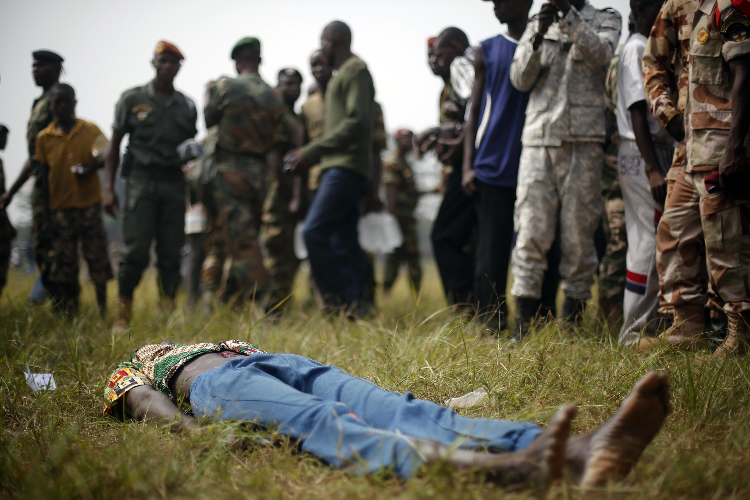 C. African Republic soldiers join chaotic violence