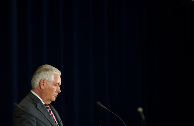 The State Department confirmed that Laurel Miller, the acting special representative for Afghanistan and Pakistan, had her last day on Friday. (AP Photo/Cliff Owen)