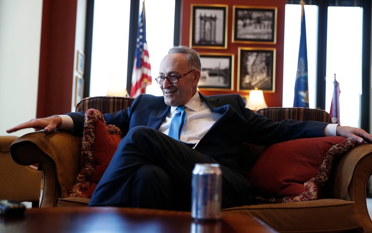 Schumer said that on several issues 