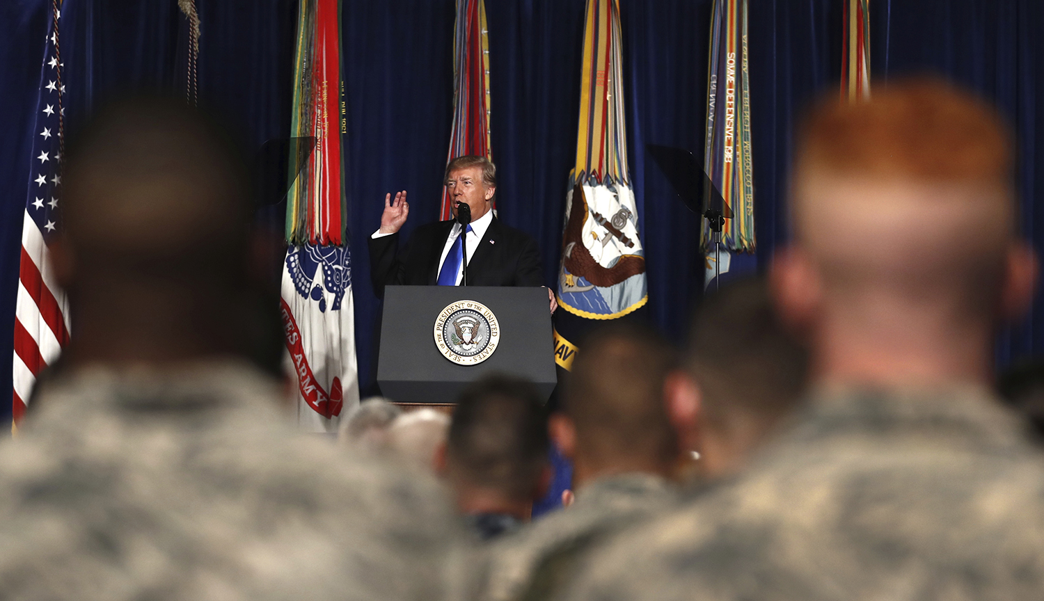 Trump outlines Afghanistan plan to end years of ‘war without victory’