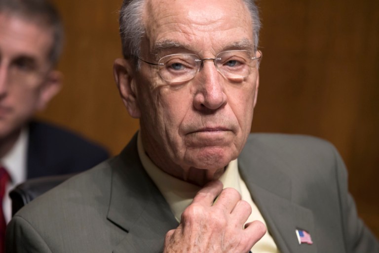 Grassley said there have been 14,000 complaints about IRS scams. (AP Photo/J. Scott Applewhite)