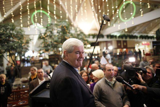 Newt Inc. thrives as campaign flounders