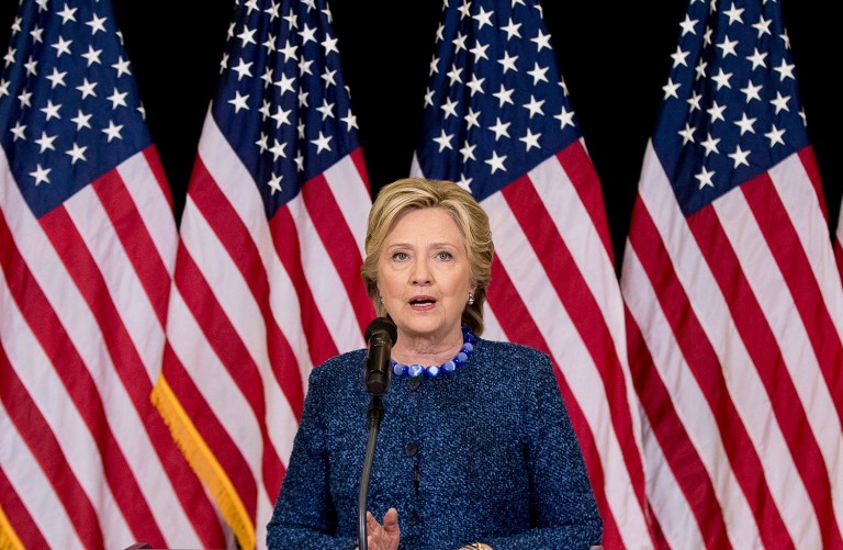State Department officials published 342 pages of Hillary Clinton's private emails Monday. (AP Photo/Andrew Harnik)